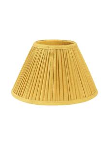 STELLA Lampskärm 25/13cm Rynkad Siden Senap