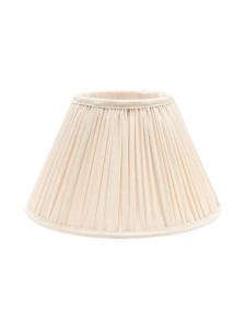 STELLA Lampskärm 25/13cm Rynkad Siden Ivory