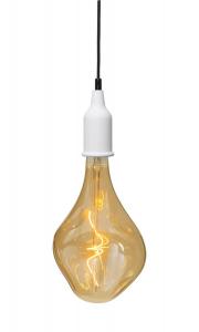 E27 Sladdställ JoJo Textil 6cm Vit