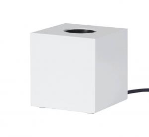 KUB Lampfot E27 9cm Vit