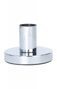 GLANS Lampfot E27 8,5cm Krom