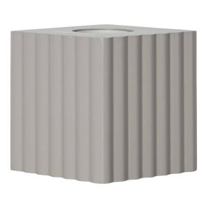 BOX Lampfot E27 10cm Elefantgrå