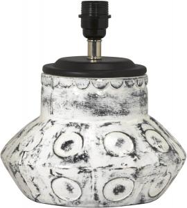 LARRY Lampfot 28cm Vit