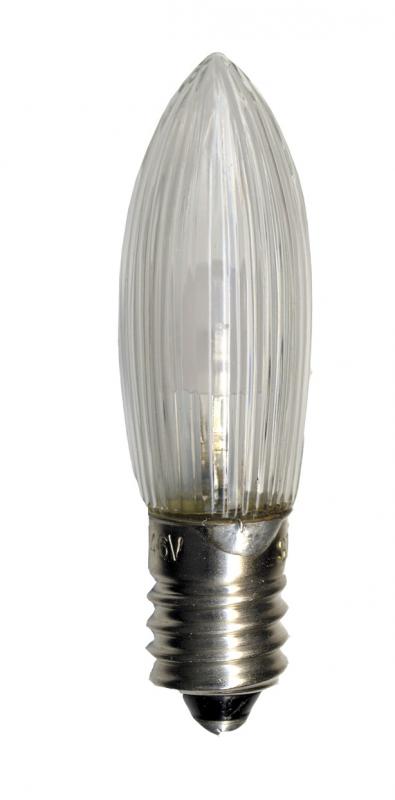 E10 Universal LED Reservlampa 7-pack 10-55V Transparent