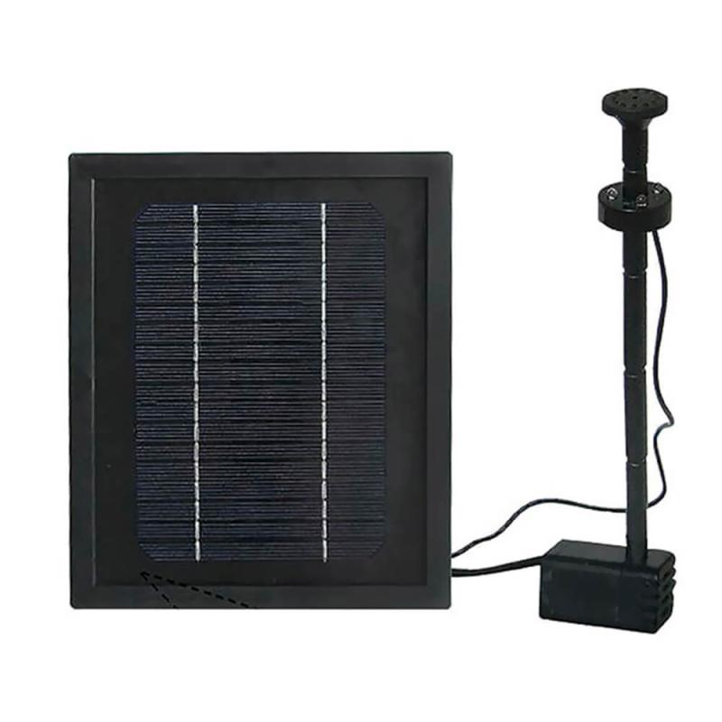 SOLCELLSPUMP 250 Fontän med LED-Ring