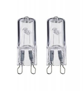 G9 2-pack Halogen Klar 2700K 28W Dimbar