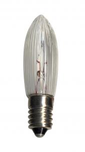 E10 Reservlampa 3-pack 24V Transparent