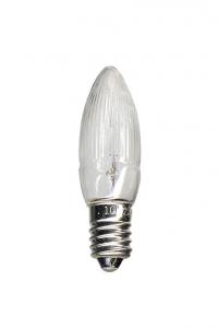 E10 Reservlampa 3-pack 14V Transparent