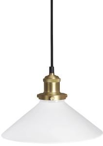 AUGUST Fönsterlampa 24.5cm Opalvit