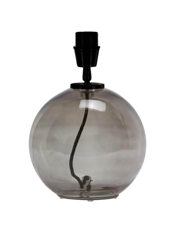 JONNA Lampfot E27 28cm Rökfärgad