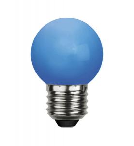 E27 Dekoration Party Klot 1W Blå LED-Lampa
