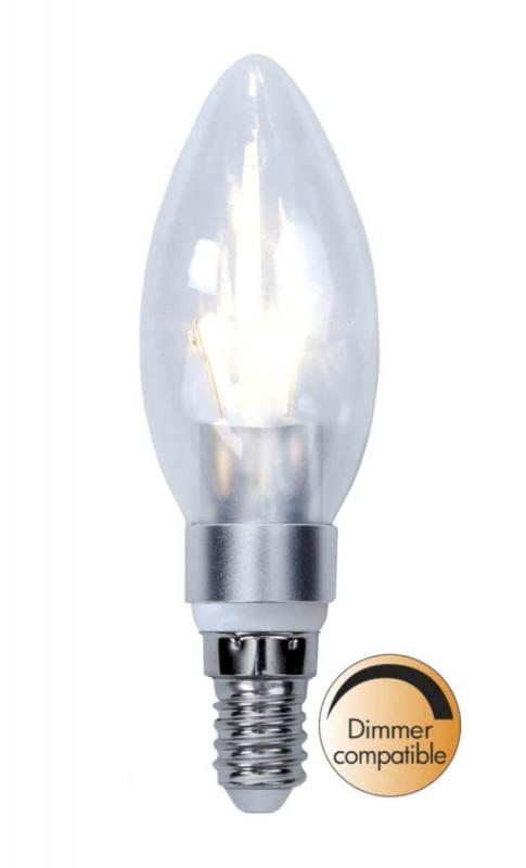 E14 Crystal Kronljus 3W 2700K 250lm LED-Lampa