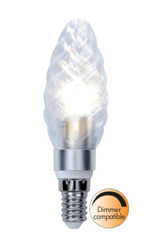 E14 Crystal Kronljus 3W 2700K 220lm LED-Lampa