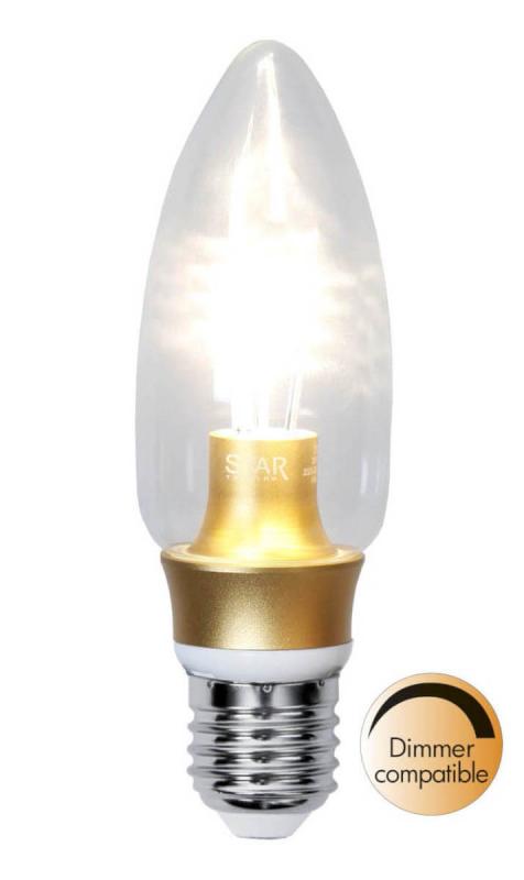 E27 Crystal Kronljus 5W 2700K 470lm LED-Lampa