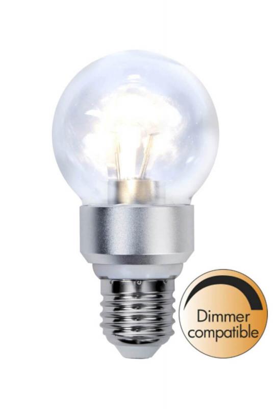 E27 Crystal Normal 5W 2700K 420lm LED-Lampa