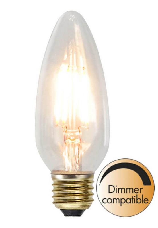 E27 SoftGlow Dimbar Kronljus 3.5W 2200K 230lm LED-Lampa