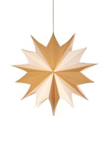 BELLATRIX Julstjärna 60cm Vit/Natur