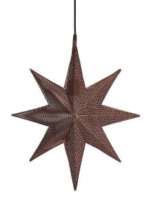 CAPELLA Julstjärna 51cm Rost