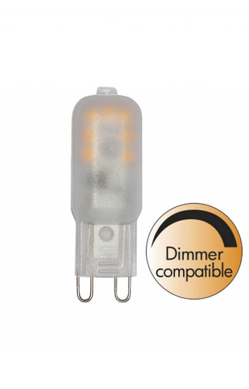 G9 Halo Normal Dimbar 1.5W 2700K 110lm Frostad LED-Lampa