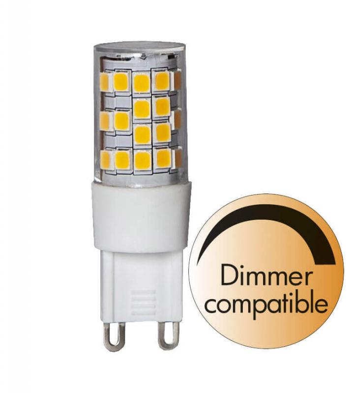 G9 Halo Dimbar 3.6W 2700K 400lm Vit LED-Lampa