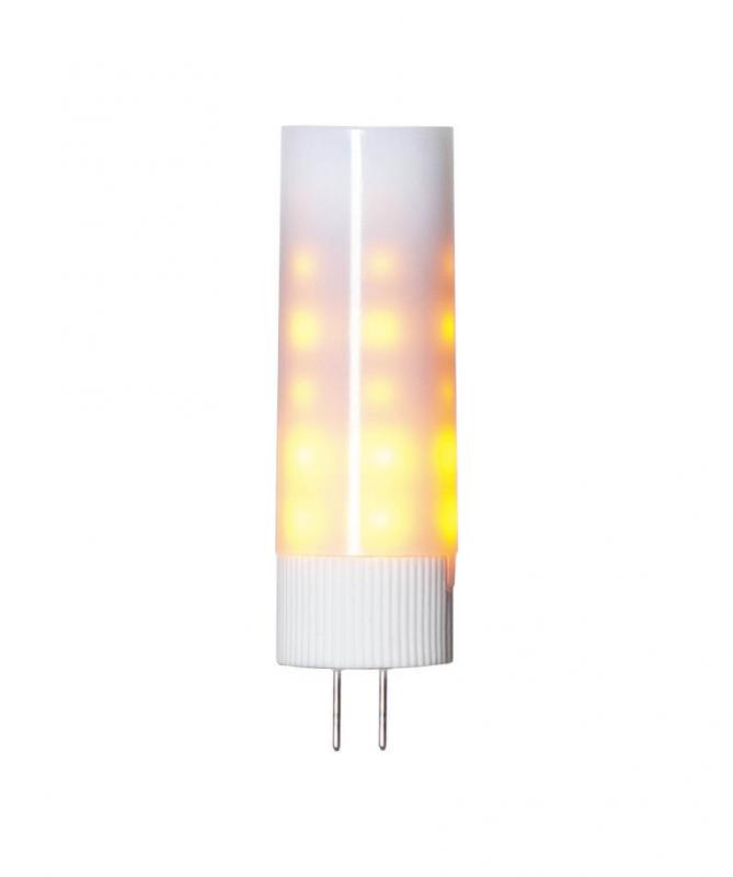 G4 Flame Lamp 0.3-0.7W 1200k 13lm LED-lampa