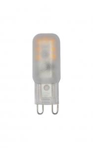 G9 Halo Normal 1W 3000K 92lm Frostad LED-Lampa