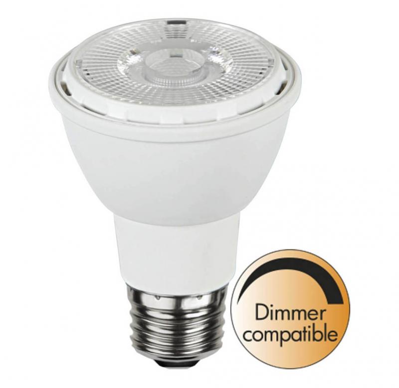 E27 R63 Spotlight PAR20 6.2W 2700K 450lm LED-Lampa