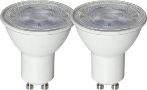 GU10 Spotlight Basic 2pack Opal/Vit 2.4W 3000K 270lm LED-Lampa