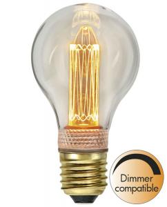 E27 Normal Dimbar 2.3W 1800K 70lm Klar LED-Lampa