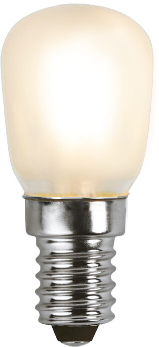 E14 Päron 1.3W 2700K 90lm Frostad LED-Lampa