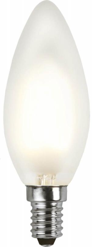 E14 Kronljus 1.5W 2700K 150lm Frostad LED-Lampa