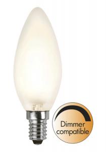 E14 Frostad Kronljus 4W 2700K 400lm LED-Lampa