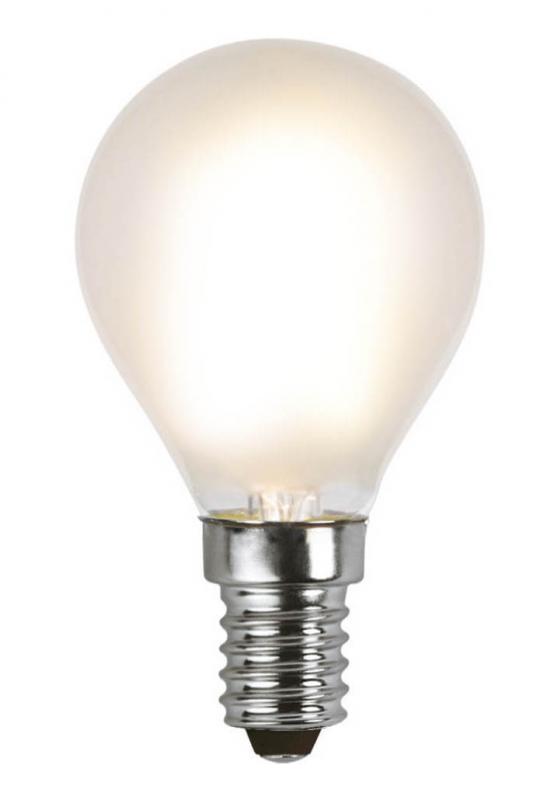 E14 Frostad Klot 1.5W 2700K 150lm LED-Lampa