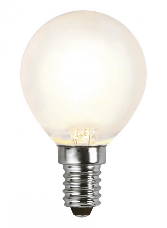 E14 Frostad Klot 4W 2700K 450lm LED-Lampa