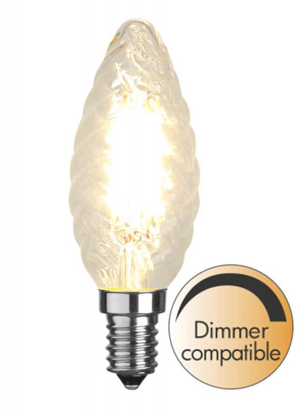 E14 Kronljus Twist 4.2W 2700K 420lm LED-Lampa