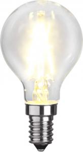 E14 Klot 1.5W 2700K 150lm Klar LED-Lampa