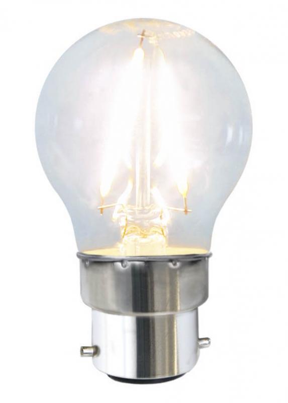 B22 Klot Klar 1.5W 2700K 150lm LED-Lampa