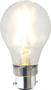 B22 Normal 2W 2700K 220lm Klar LED-Lampa