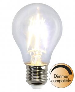 E27 Normal Dimbar 4W 2700K 470lm Klar LED-Lampa