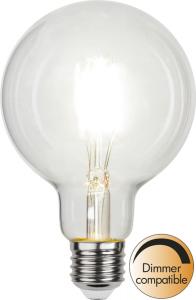 E27 Glob95 Dimbar 4.2W 4000K 470lm Klar LED-Lampa