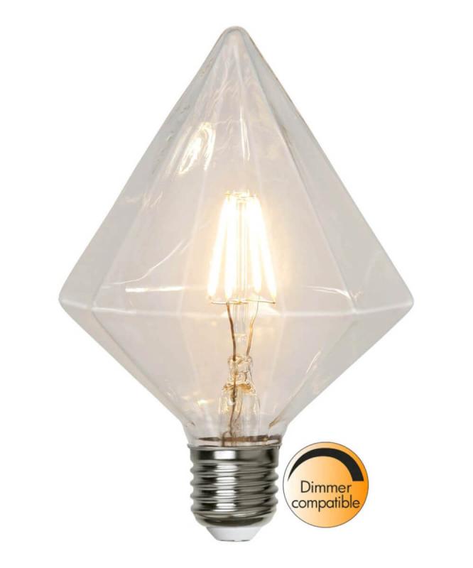 E27 Diamond SoftGlow 165mm 3.2W 2700K 320lm LED-Lampa