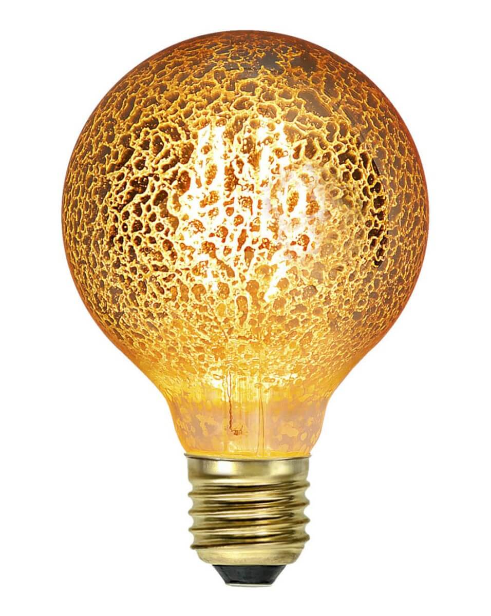 1900k Led E27 Golden Glob80 3.5W 1900K 160lm LED-Lampa - Star Trading AB