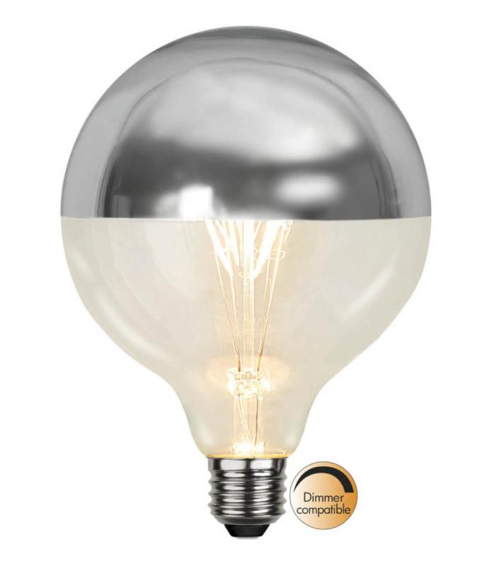 E27 Toppförseglad Glob125 4W 2700K 330lm LED-Lampa