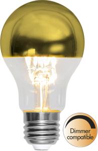 E27 Toppförseglad Guld Normal 4,8W 2700K 400lm LED-Lampa