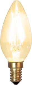 E14 Kronljus SoftGlow 1.5W 2100K 120lm Klar LED-Lampa