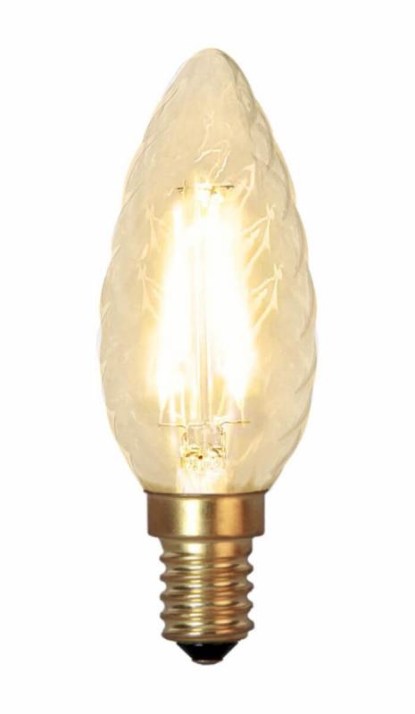 E14 SoftGlow Kronljus Twist 1.5W 2100K 120lm LED-Lampa