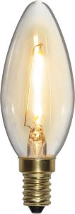 E14 Kronljus SoftGlow 0.8W 2100K 70lm Klar LED-Lampa