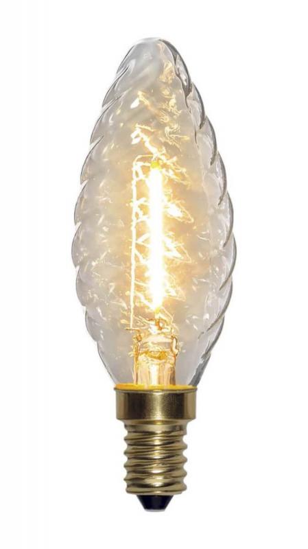 E14 SoftGlow Kronljus Twist 0.8W 2100K 70lm LED-Lampa