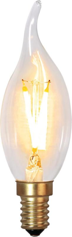 E14 CosyLight SoftGlow 0.5W 2100K 30lm Klar LED-Lampa