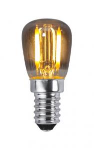 E14 Heavy smoke SoftGlow Päron 1.4W 2200K 30lm LED-Lampa